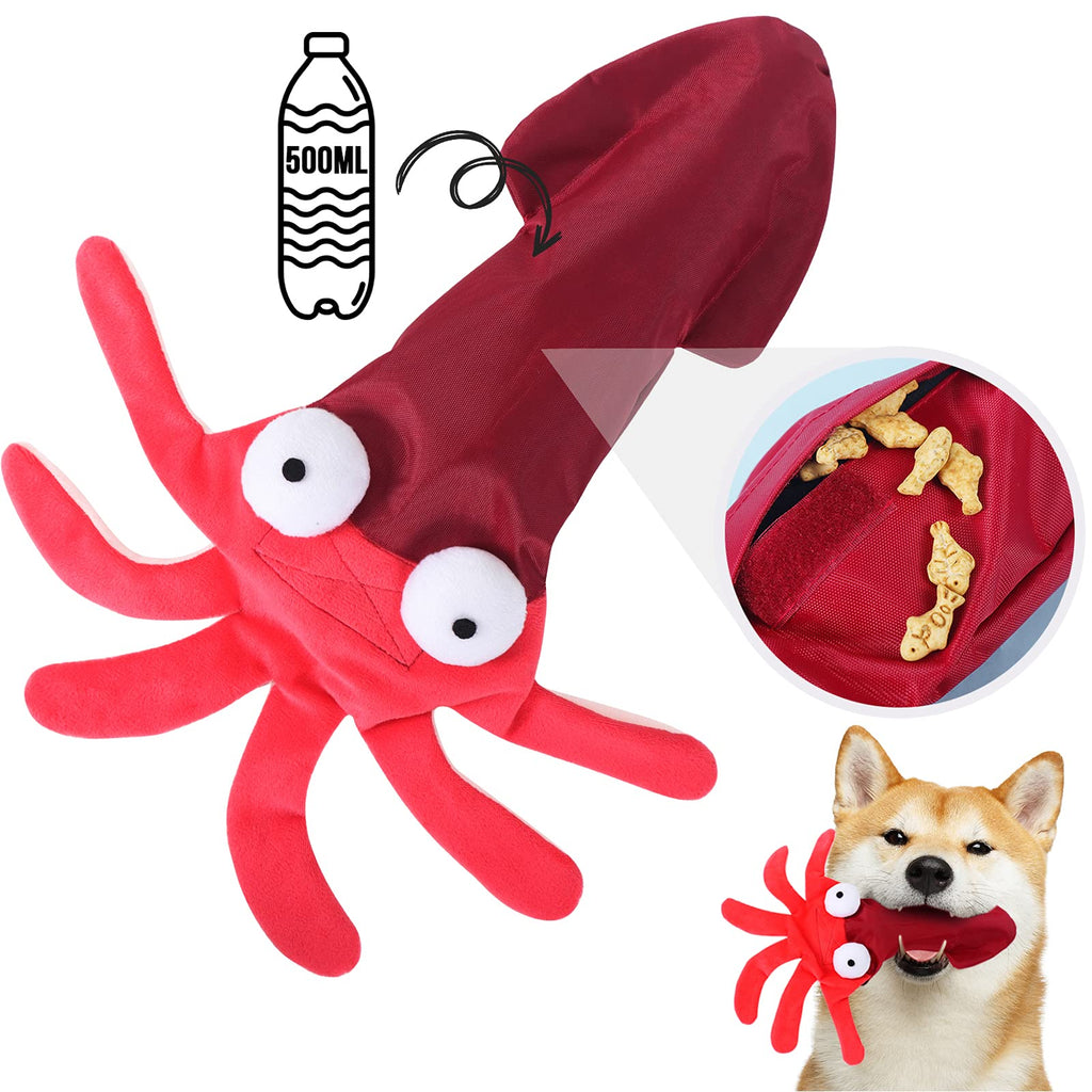 Interactive Dog Toys, Dog Food Puzzle Toys Octopus Plush Dog Toys for Small Medium Large Dogs, Puppies, Chew Toys Fun Skin - PawsPlanet Australia