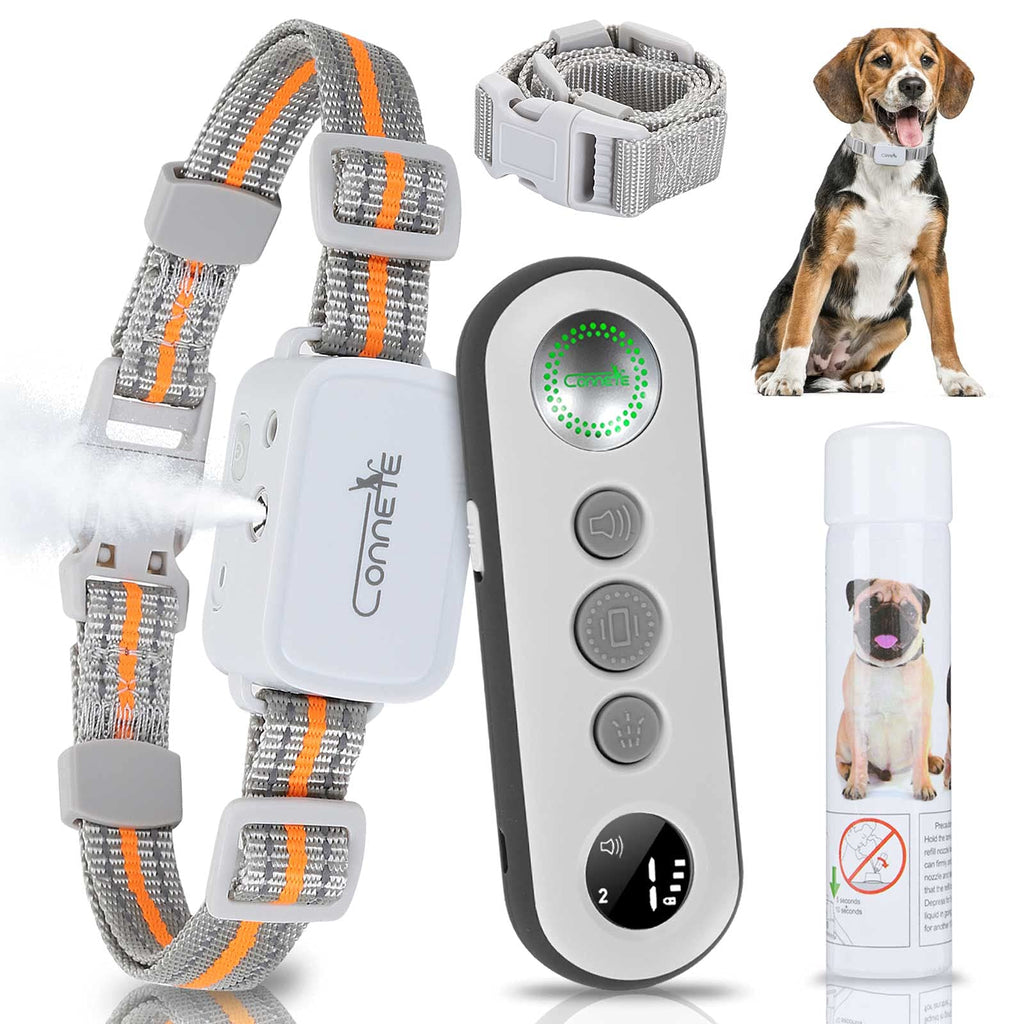 Citronella Dog Bark Collar with Remote, Spray Dog Training Collar with 1 Can Citronella Spray Refill, Humane Dog Citronella Barking Collars, Safer Anti Barking Control Collar for Dogs 1 Collar - PawsPlanet Australia