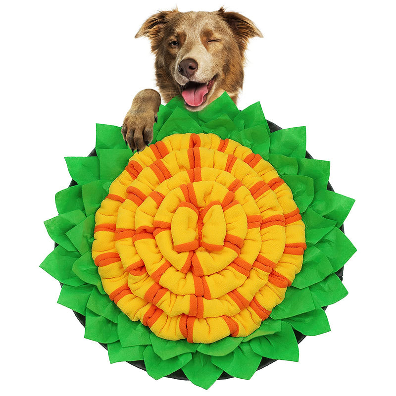 ModoPet Snuffle Mat for Dogs, Interactive Dog Toys, Dog Food Mat for Slowing Eating, Smell Training, Durable Interactive Dog Toys Encourages Natural Foraging Skills - PawsPlanet Australia