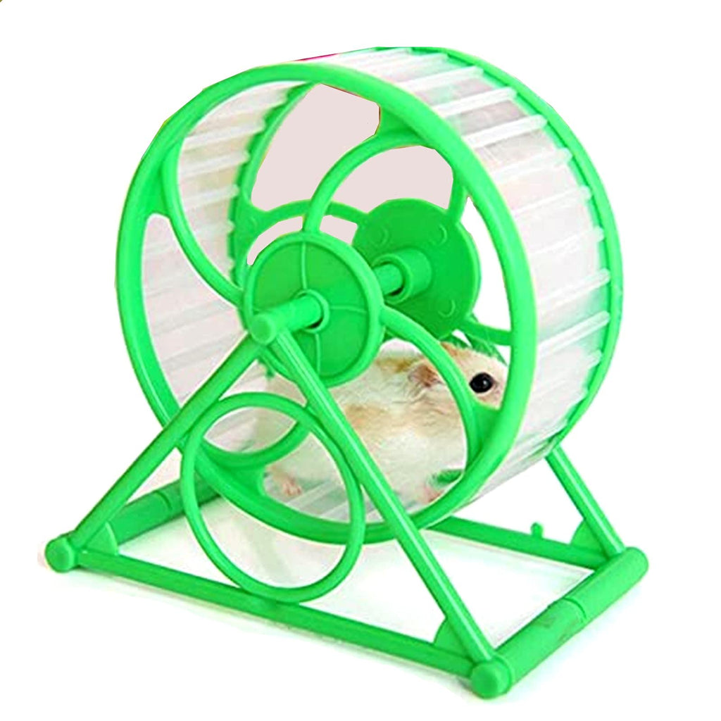 Eshylala Hamster Wheel Toy Hamster Exercise Wheel Cage Pet Exercise Running Wheel Low Noise Exercise Roller Toy for Hedgehog Chinchilla Guinea Pig Ferret Mice, Colors Random - PawsPlanet Australia