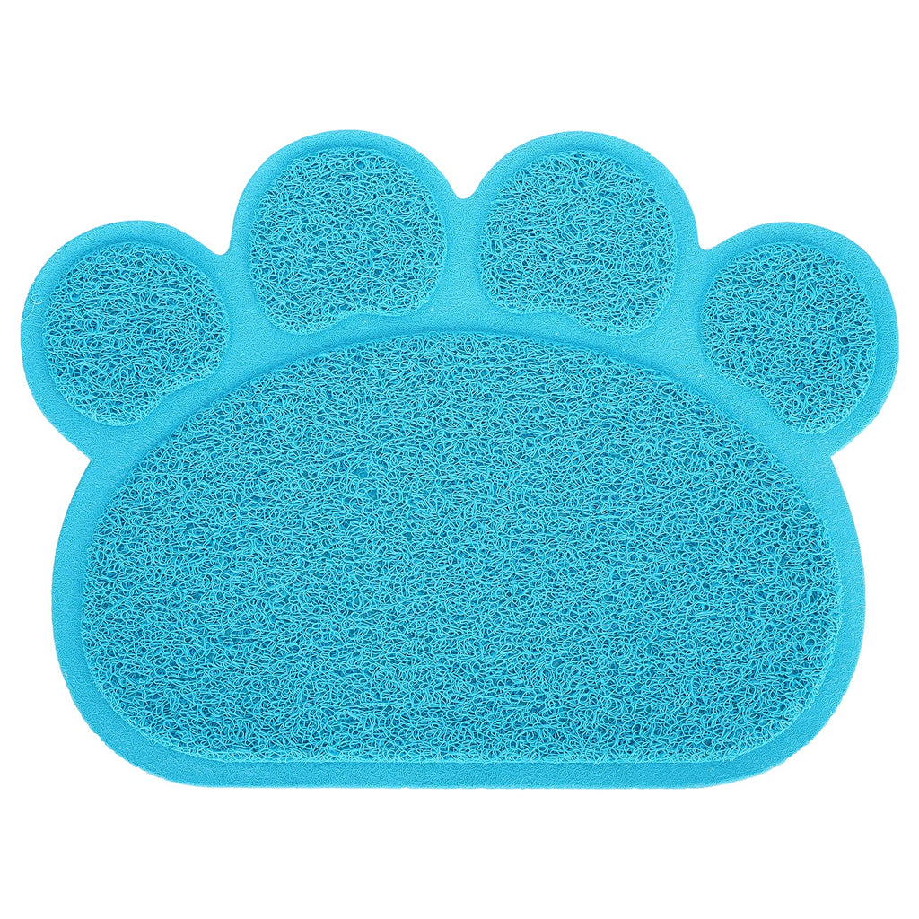 Cat Litter Tray Mat Pet Puppy Dog Cat Litter Mat Non-Slip Pet Litter Mat for Cats and Dogs blue - PawsPlanet Australia