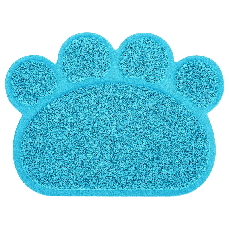 Cat Litter Tray Mat Pet Puppy Dog Cat Litter Mat Non-Slip Pet Litter Mat for Cats and Dogs blue - PawsPlanet Australia