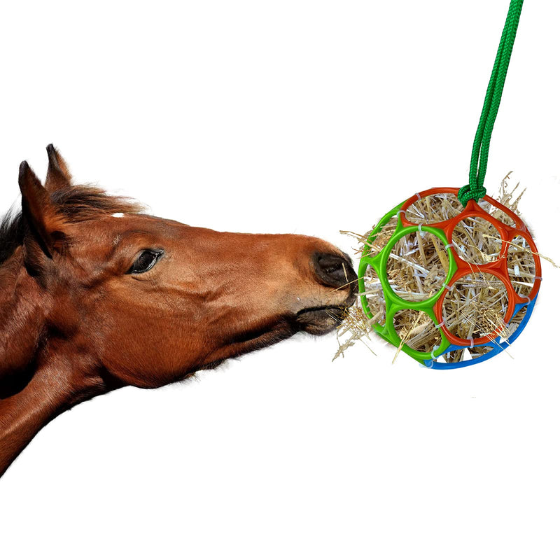 Horse Treat Ball,Hay Feeder for Horse Trailer Stall,Upgraded - PawsPlanet Australia