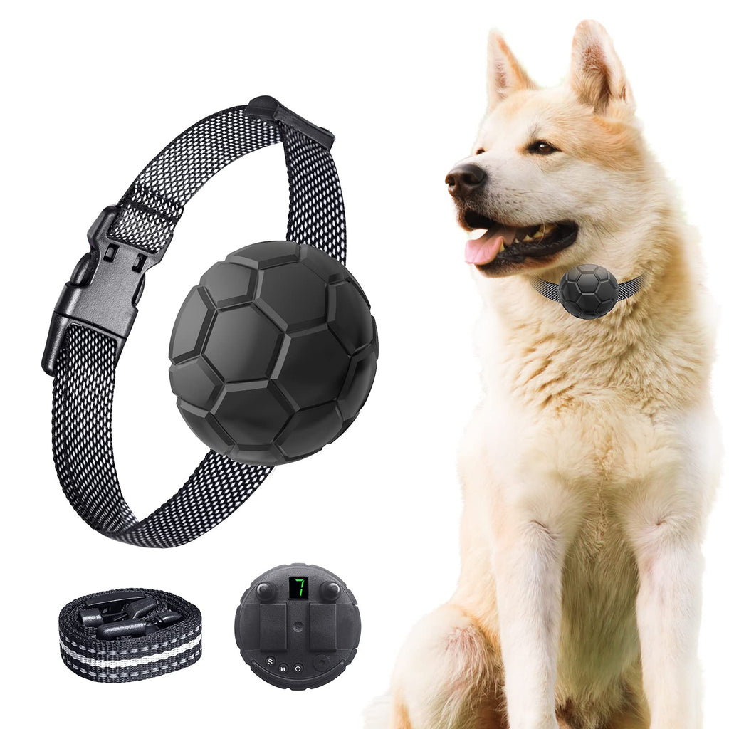 Dog Bark Collar,Humane Anti Bark Collar with 7 Adjustable Sensitivity, No Shock&Shock 2 Modes Optional,Automatic Action Without Remote，Rainproof No Bark Collar for Small Medium Large Dog - PawsPlanet Australia