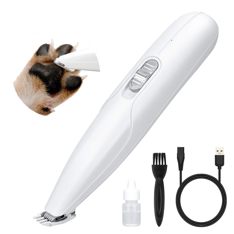 GASUR Dog Grooming Clippers, Professional Pet Paw Clippers, 2-Speed Dog Grooming Kit,Low Noise and Rechargeable Electric Clippers Trimming Dog's Hair Around Paws, Eyes, Ears, Face - PawsPlanet Australia