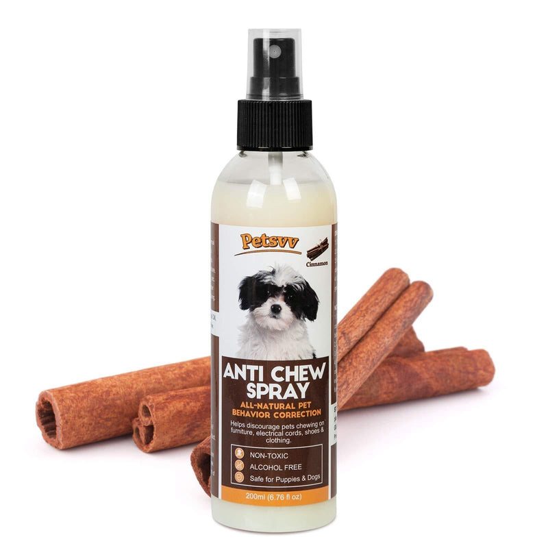 Anti Chew Spray for Dogs, No Chew Spray for Dogs, Plant-Based Bitter Dog Deterrent Spray, Protect Furniture & Household Items Brown - PawsPlanet Australia