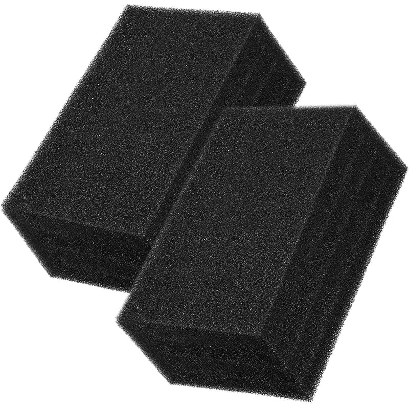 Honoson 2 Pieces Filter Foam Sponges Aquarium Bio Sponge Sheet Filter Media Pad 7.5 x 4.7 x 1 inch Cut-to-Size Foam for Fish Tank - PawsPlanet Australia