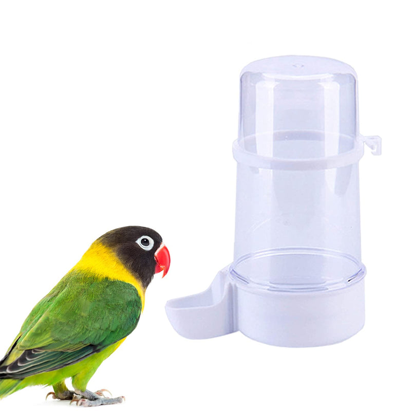 YJJKJ Pet Bird Water Feeder, 13.5 Oz Parrot Water Dispenser, Bird Cage Suspended Automatic Water Dispenser for Parakeet Budgie Lovebirds Cockatiel 1PCS - PawsPlanet Australia