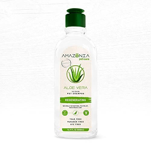 AMAZÔNIA PET CARE PET Shampoo Seed Oil has antioxidants, Anti-inflammatory and mositurizing Properties That Fight Dandruff. Sustainably Produced with The Best Nature of The Amazon Rainforest ALOE VERA DOG & CAT - PawsPlanet Australia