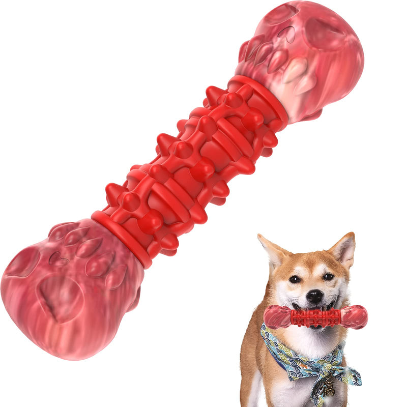 Tough Dog Chew Toys for Aggressive Chewer Large Breed, Best Durable Indestructible Dog Chew Toy for Medium & Big Breed, Super Strong Birthday Dog Teething Toy to Keep Them Busy. Nylon and Rubber - PawsPlanet Australia