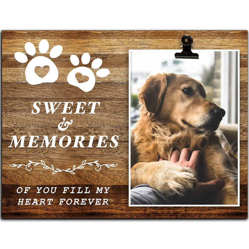 Pet Memorial Picture Frame Loss of Dog Gifts 4x6 Inch Dog Picture Frame 1 - PawsPlanet Australia