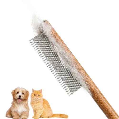 Cat comb,dog comb,Solid Wood Pet Comb Grooming Tool for Cats,Dogs and rabbits Chopstick - PawsPlanet Australia
