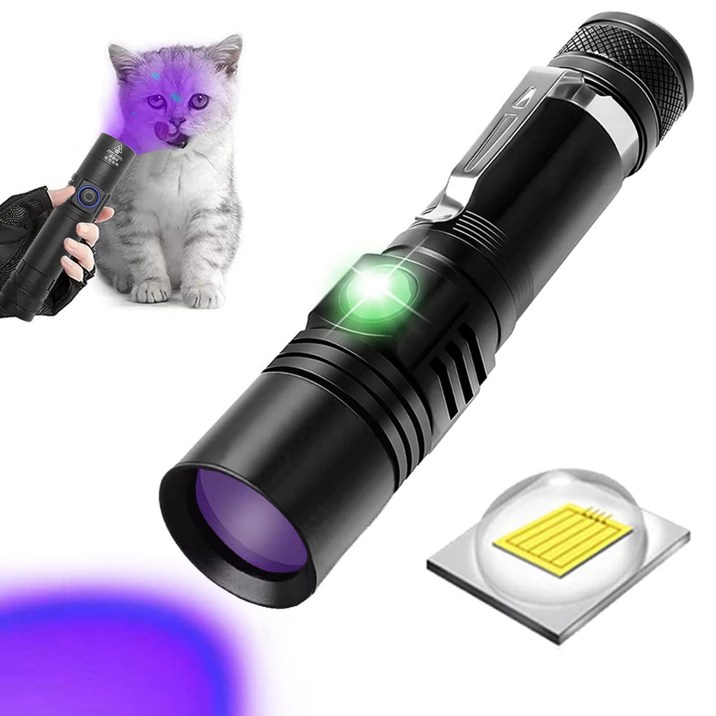 Wood's Lamp pet cat,5W 365nm cat Ringworm Detector Woods Black light FlashlightDoctor Pet Urine Detector,for Analyzing Skin Dog Cat Care Urine test … - PawsPlanet Australia