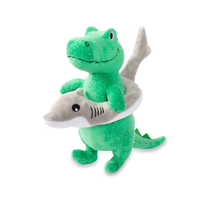 Fringe Studio Plush Dog Toy, Shark Week REX (289879) - PawsPlanet Australia