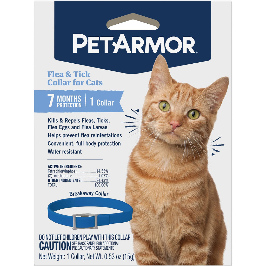 PetArmor Flea and Tick Collar for Cats, 1 Count - PawsPlanet Australia