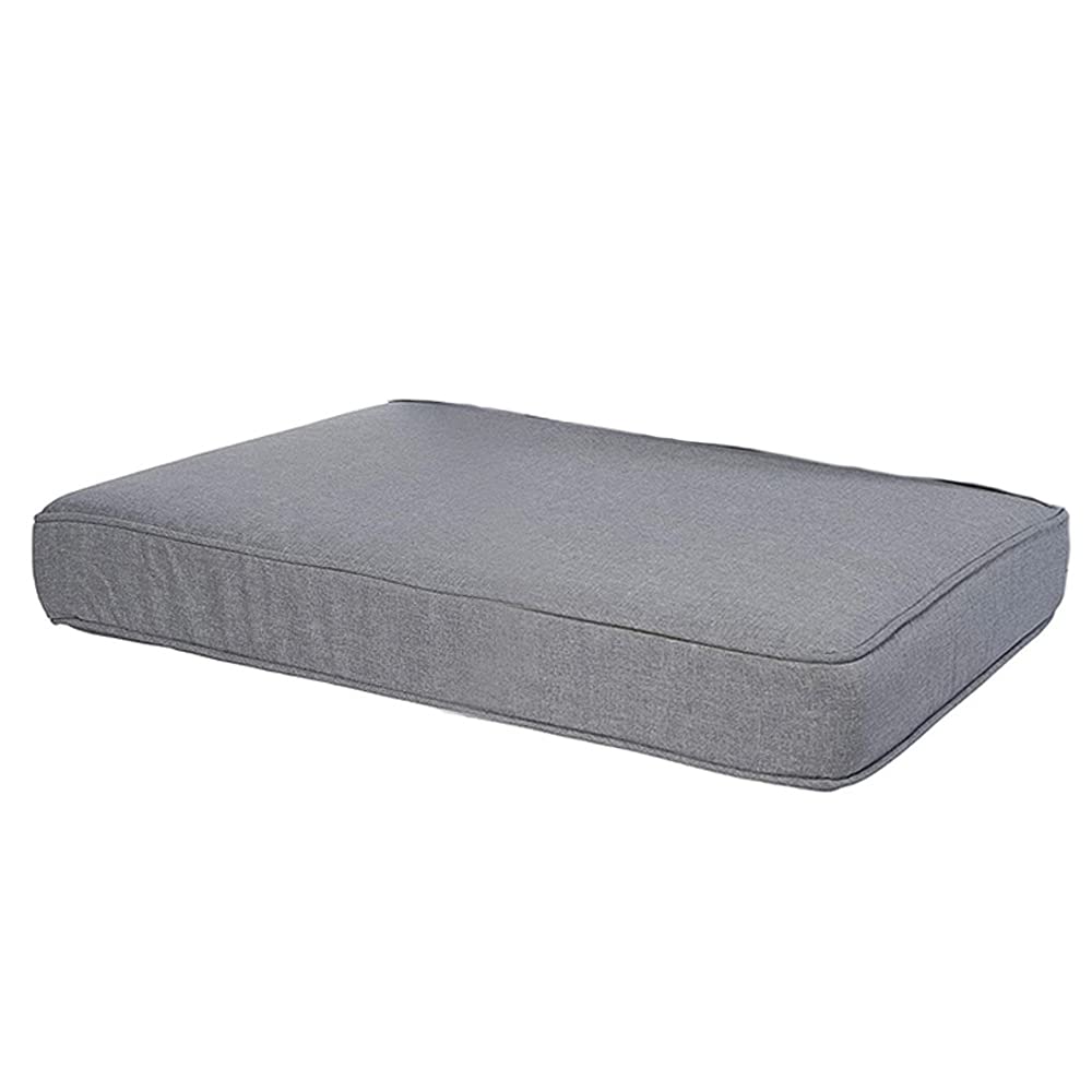 Lmeison Dog Bed Cover, Waterproof Pet Bed Oxford Zipper External Cover for Small Medium to Large Jumbo Dog Bed Small-22 x 5 x 27 inches(LxHxW)-Cover Only Grey - PawsPlanet Australia