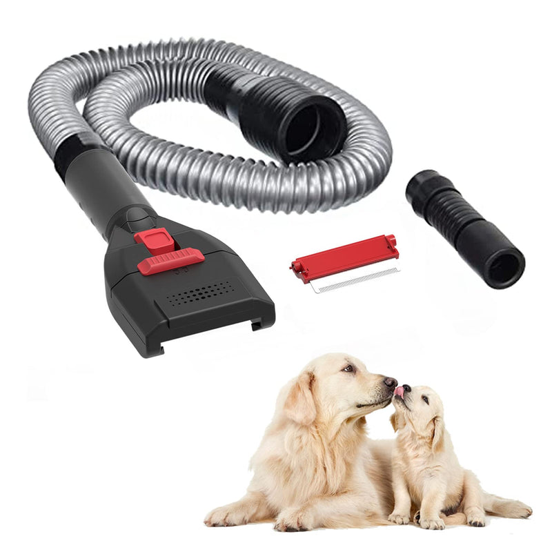 Defurry Pet Vacuum Grooming Brush and Shedding Comb Kit for Dog/Cat Hair, Vacuum Attachment Deshedding Tool for Dogs/Cats,Professional Accessories Remover for Pet's Undercoat Fur - PawsPlanet Australia