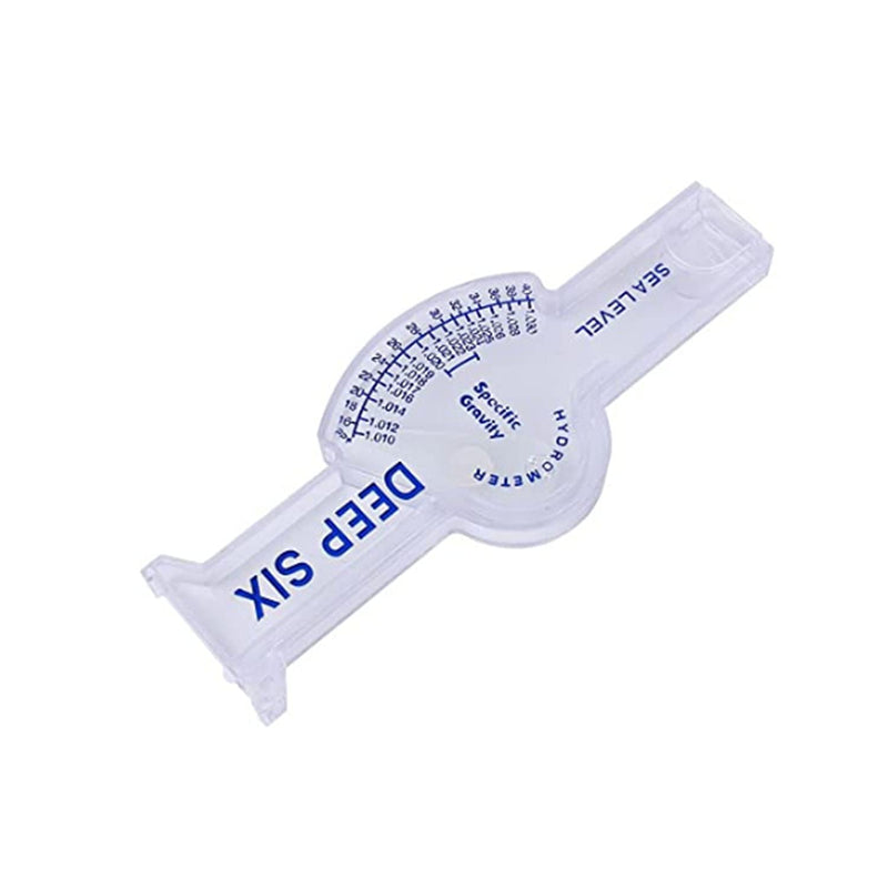 QIANJINL Aquarium Hydrometers Salinity Meter Saltwater Tester Sea Hydrometer Rectangle - PawsPlanet Australia