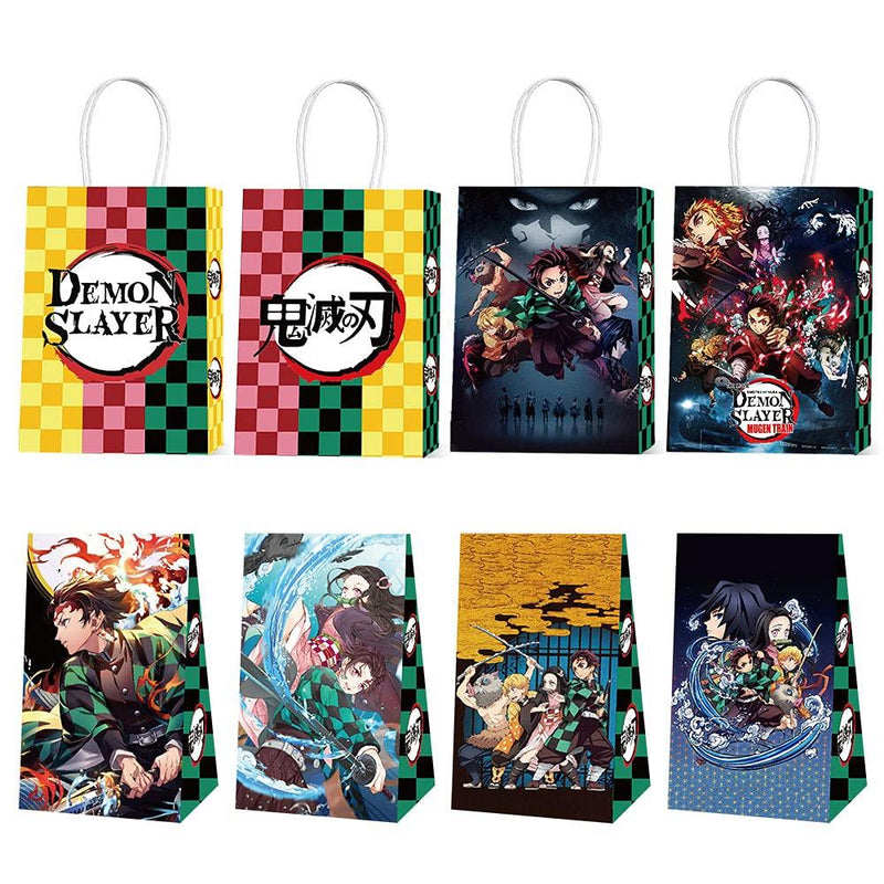 16 Pack Demon Slayer Gift Bags, Anime Goodie Bags Party Favors, Birthday Party Decoration for Kids, Girls, Boys - PawsPlanet Australia