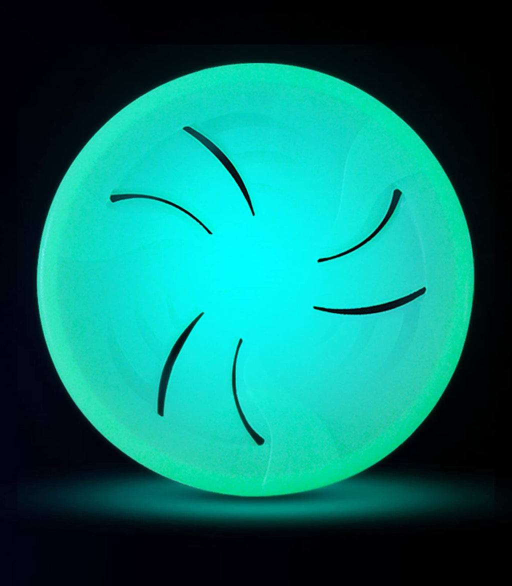 Dog Flying Disc - for Medium Large Dogs - Glowing Flyer for Training – Heavy Duty Durable for Pets – Lightweight, Interactive Flying Toy for Fetch - PawsPlanet Australia