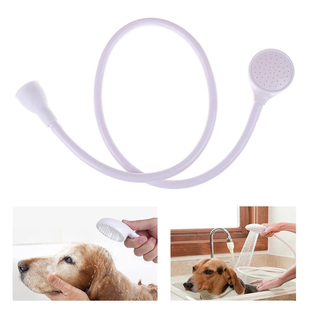 Portable Shampoo Spray Hose – Sink Spray Hose Shampoo Sprayer Rubber Pet Bath Handheld Shower for Bathing Baby, Pets Shower, Washing Hair, Rinsing Vegetables, Utility Sink - PawsPlanet Australia