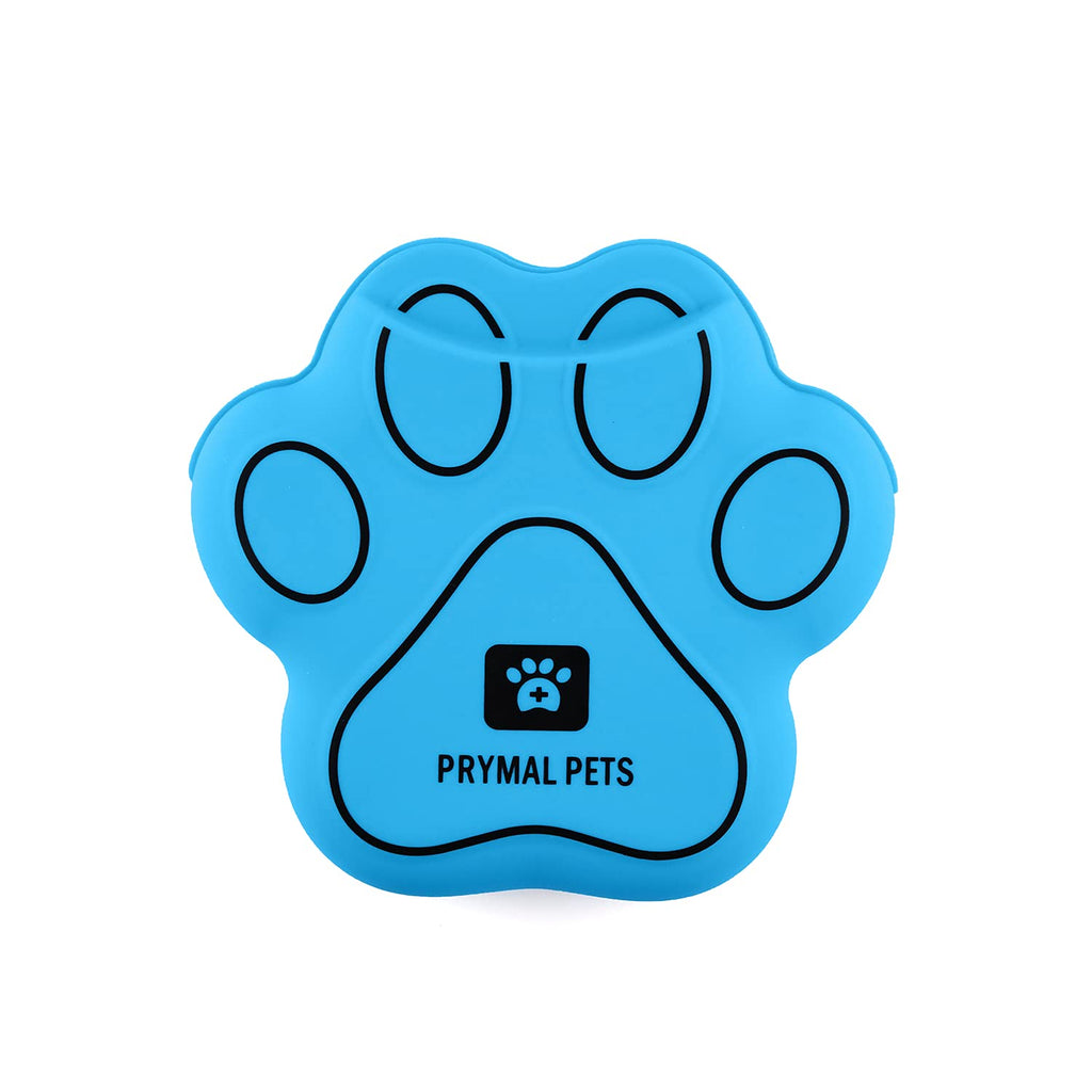 Prymal Pets Dog Treat Pouch, Treats Bag for Dog and Puppy Training Snack Pet Food Silicone Container Pouches for Dogs with Clip and Magnetic Buckle for Closing - Blue Blue-1 - PawsPlanet Australia