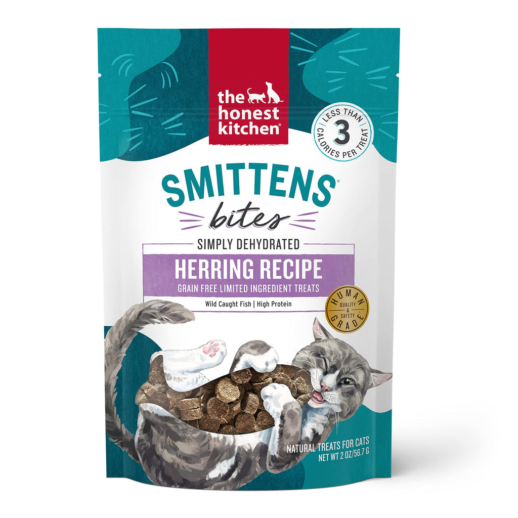 The Honest Kitchen Smittens Bites - Human Grade Fish Cat Treats Herring - PawsPlanet Australia