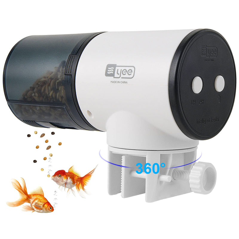 Auto Fish Feeder for Aquarium, Fish Feeder Automatic Dispenser for Fish Food, 12H&24H Vacation Timer for Betta - PawsPlanet Australia