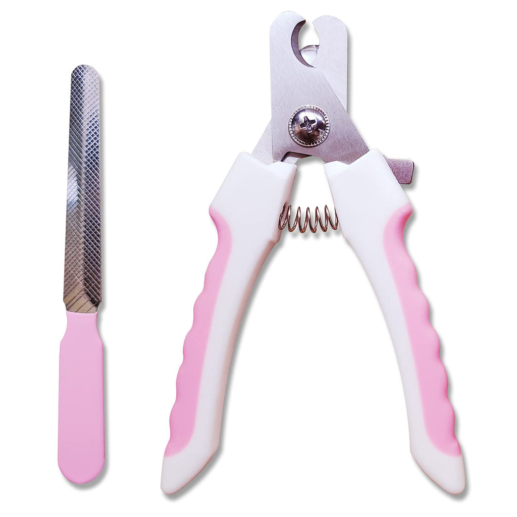 Dog Cat Pets Nail Clippers and Trimmers,with Safety Guard to Avoid Over Cutting,Free Nail File,Razor Sharp Blade,Professional Grooming Tool for Pets,Best Pet Nail Trimmers for Animals,Easy to Use - PawsPlanet Australia