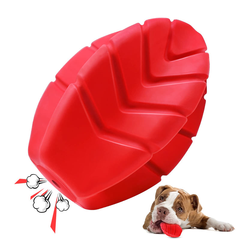 ZUUJNIL Squeaky Dog Toys,Tough Dog Chew Toys for Aggressive Chewers ,Durable Natural Rubber Dog Toys for Teeth Cleaning,Dog Interactive Toy for Small Medium Large Breed[Beef Flavor] - PawsPlanet Australia