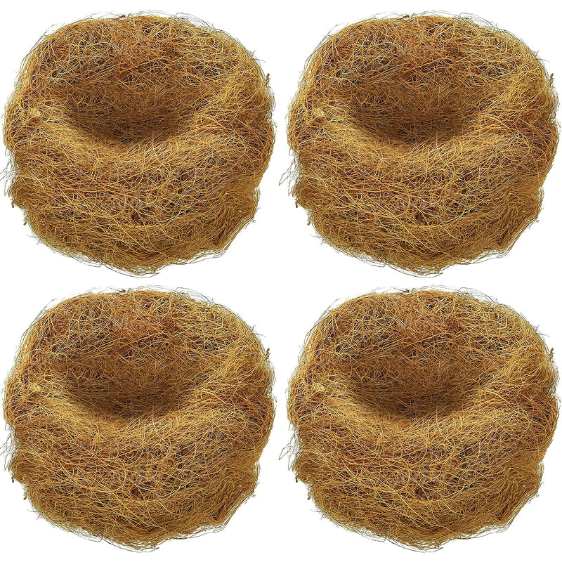 CZWESTC 4 Packs Natural Coconut Fiber, Bird Nesting Material for Bird Nest, Bird Cage, DIY Crafts - PawsPlanet Australia