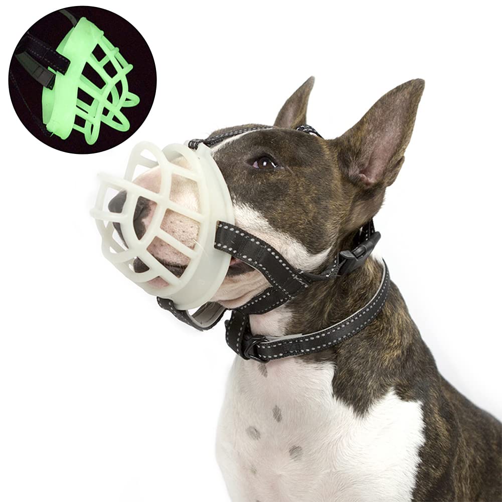 CBBPET Dog Muzzle, Breathable for Medium Dogs, Stop Biting, Barking and Chewing, Best for Aggressive Dogs M-(Snout 9-10") - PawsPlanet Australia