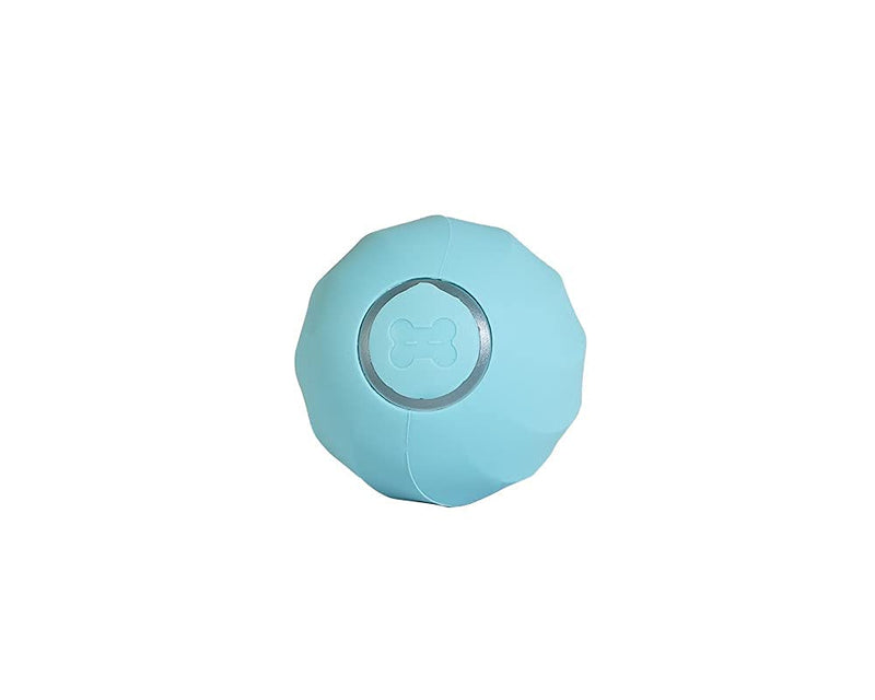 Cheerble Ice Cream Ball Smart Automatic Interactive Ball Auto Rolling Cat Toy for Kittens Home Alone Blue - PawsPlanet Australia