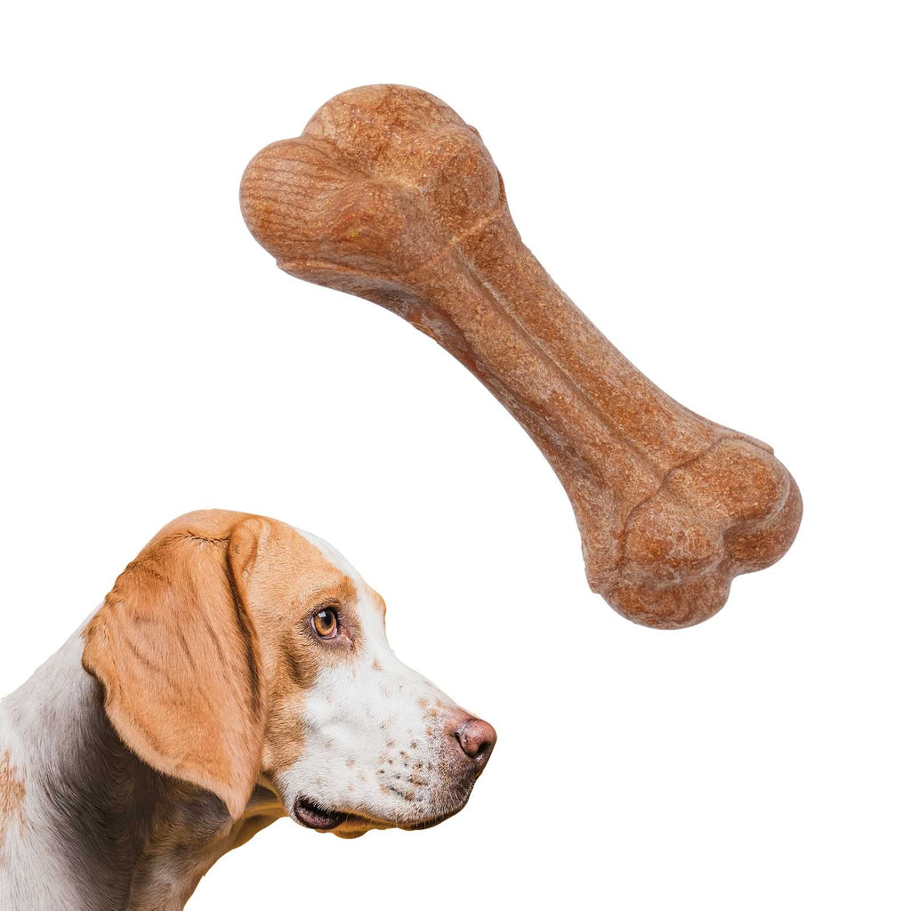 Periend Yumibone Nylon Chew Toy Beef Flavor Tough Durable Extreme Power Chewer for Aggressive Chewers, Safe and Long Lasting Dog Teething Chew Bones for Large/Medium - PawsPlanet Australia