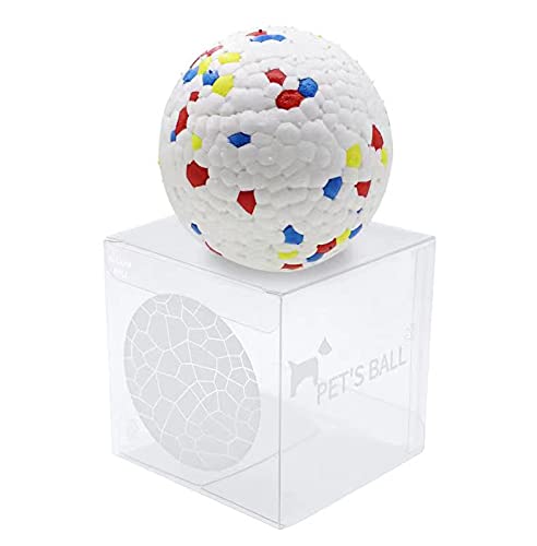 Dog Ball Toys for Aggressive Chewers, Interactive Dog Ball for Large Dogs and Medium Puppy - Indestructible Chew Toy Ball, Dental Treat and Bite Resistant, Durable, Non-Toxic Training Ball Colors - PawsPlanet Australia