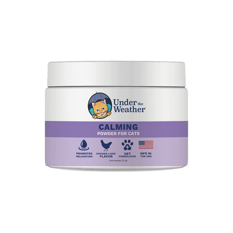 Under the Weather Calming Powder for Cats - Anxiety and Stress Relief Supplement - PawsPlanet Australia