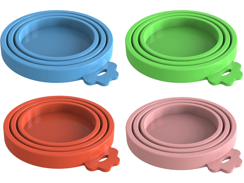4 Pcs Food Can Lids Pet Can Covers For Dog and Cat Food Lids - PawsPlanet Australia