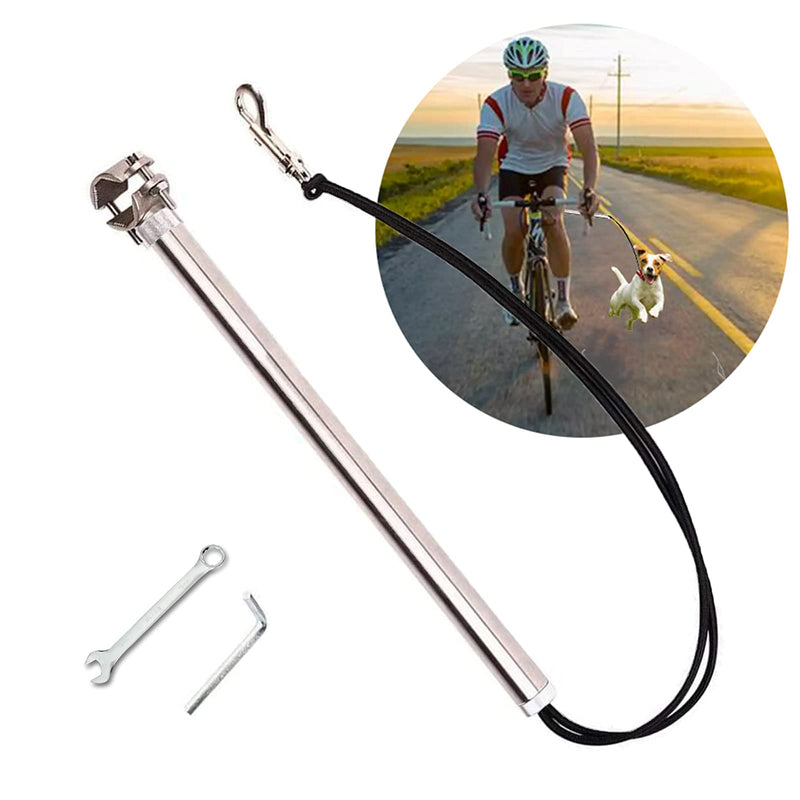 Dog Bike Leash Hands Free , Dog Leash for Bike Riding Attachment Retractable Bicycle Exerciser for Medium Dog - PawsPlanet Australia