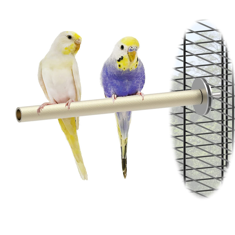 Ogioxam Bird Perch, Metal Perches for Parakeet, Bird Stand for Budgie Cockatiel Macaw and More Small-8.3inch - PawsPlanet Australia