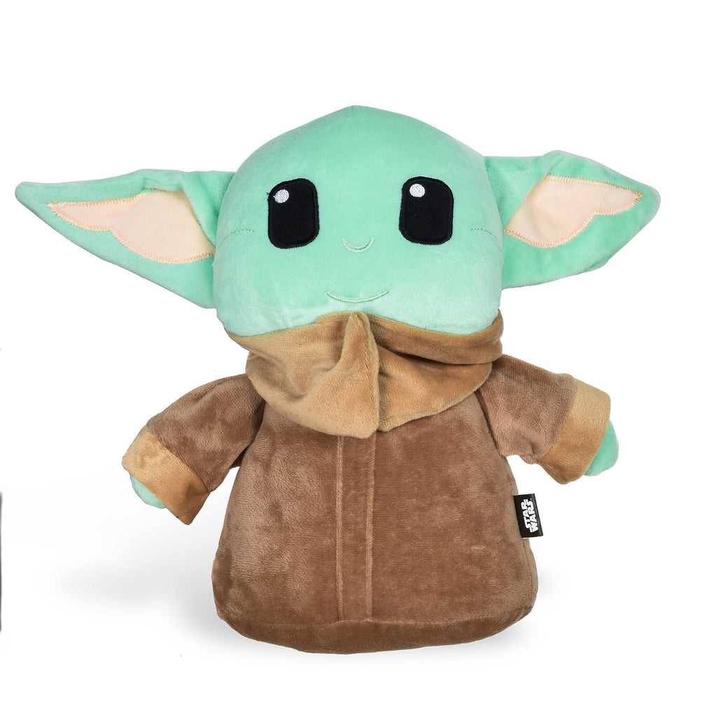 STAR WARS Mandalorian The Child Plush Figure Dog Toy - 6 Inch, 9 Inch, or 12 Inch Dog Toy from The Mandalorian - Soft and Plush Dog Toys Safe Fabric Squeaky Dog Toy for All Dogs - Baby Yoda Dog Toy 12 in 1 - PawsPlanet Australia