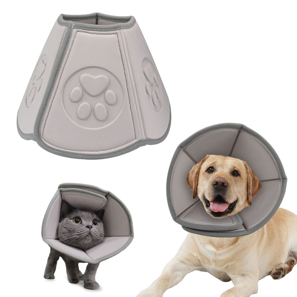 Banooo Dog Cone Collar Soft, Pet Recovery Cone for Dogs and Cats, Protective Collar After Surgery for Small Medium Large Dogs - PawsPlanet Australia