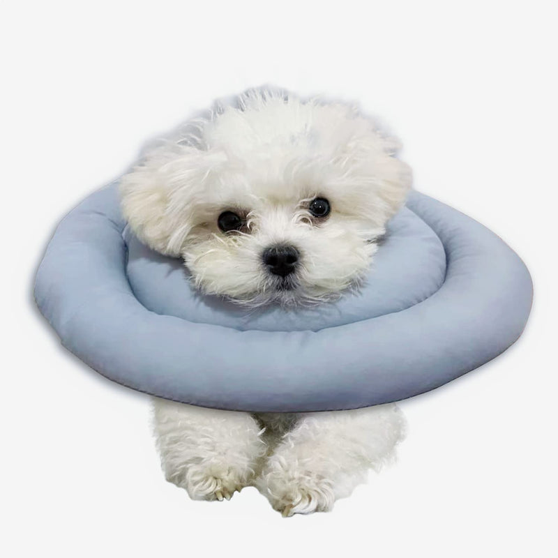 Soft Dog Cone,Protective Recovery Collar for Dogs After Surgery,Water-Resistant Adjustable Elizabethan Collar for Small Dogs and Cats,Prevent from Licking,Biting Wound S - PawsPlanet Australia