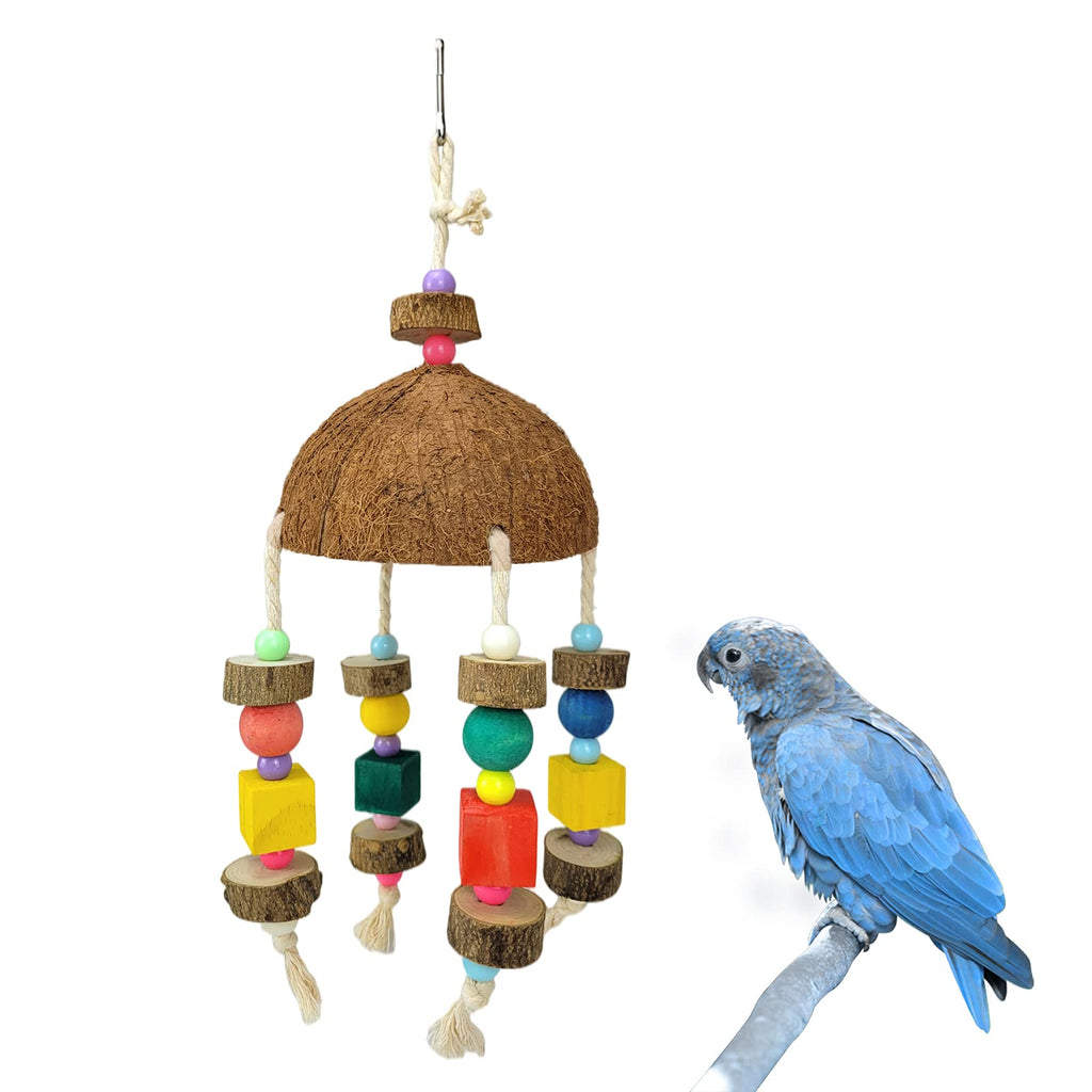 RF-X Bird Toys for Parrots, Parrot Toys for Large Birds, Macaw jaulas para pajaros, Macaw cage, African Gray Cockatiel Toys, Amazon Parrot Bird cage Accessories Decoration, small - PawsPlanet Australia