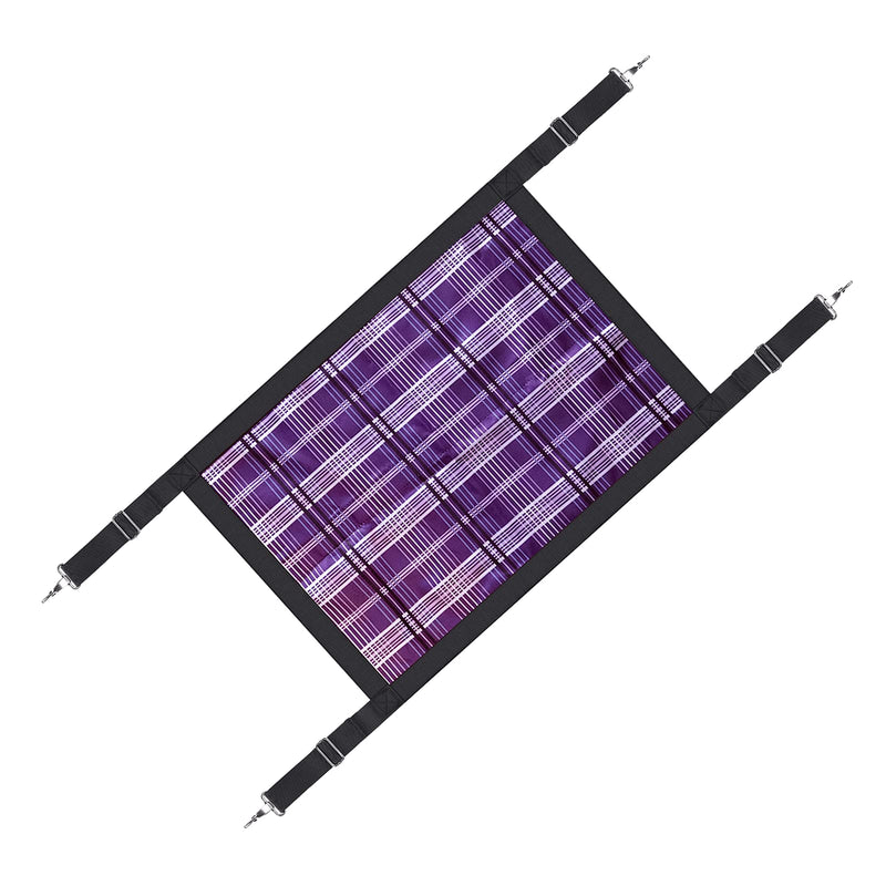NA Horses Stall Guard with Adjustable Straps and Sturdy Spring Hooks, Designed to Keep Horses Safe and Comfortable, 27"x19" (Purple) - PawsPlanet Australia