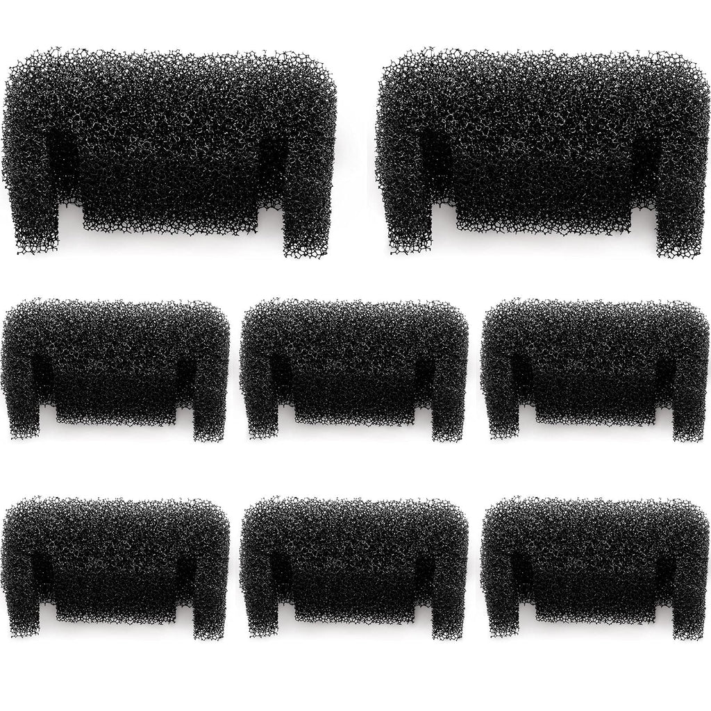 8 Pieces Foam Filters for Cat Water Fountain Replacement Sponge Filter Compatible with 84 oz Water Dispenser Black Foam Filter Pet Fountain Filters for Cat Water Drinking Dispenser Fountain - PawsPlanet Australia