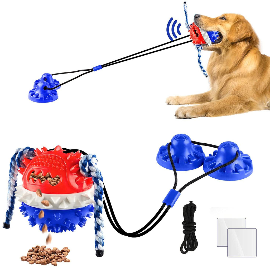 Dog Toys for Aggressive Chewers Interactive Dog Toys Indestructible Dog Chew Toys for Aggressive chewers Dog Puzzle Toys Suction Cup Dog Toy for Large Medium Breed Dog - PawsPlanet Australia