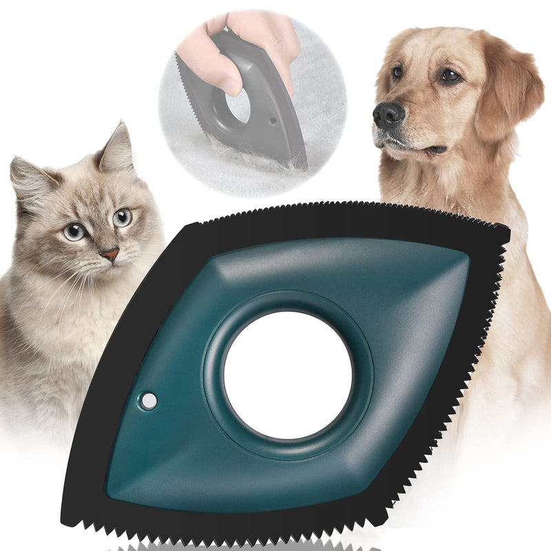 Mini Pet Hair Remover for Couch/Car Detailering, Dog Hair Remover Brush, Cat Hair Detailer, Professional Hair Removal Tool Fur Removal Brush for Home Fabric, Furniture or Carpet with 4 Cleaning Modes - PawsPlanet Australia