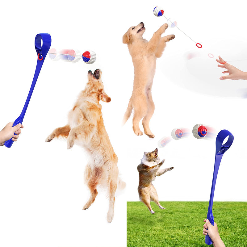 NA Pet Supply Dog Fetch Toy – Tennis Ball Launcher – Play Fetch with Your Dog – Dog Ball Launcher Multifunction Pet Dog Ball Launcher - PawsPlanet Australia