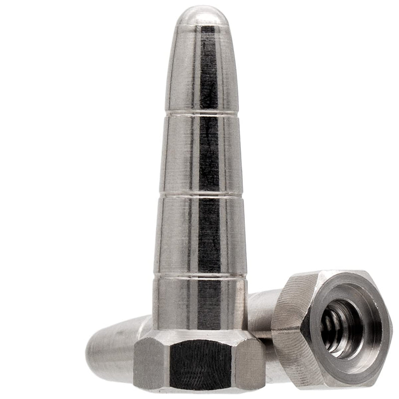 Replacement Prongs 1 Inch Stainless Steel Contact Points Compatible with Dogtra Remote Trainers and Bark Collars 1900S/ARC/iQ Plus/200C/280C/2700T&B/EDGE/YS-600/YS-300 - PetsTEK Brand - Made in USA - PawsPlanet Australia