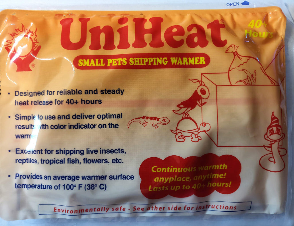 Uniheat Shipping Warmers 40 Hour - 4 Pack + Bonus! One Free 20 Hour Heat Pack! - PawsPlanet Australia